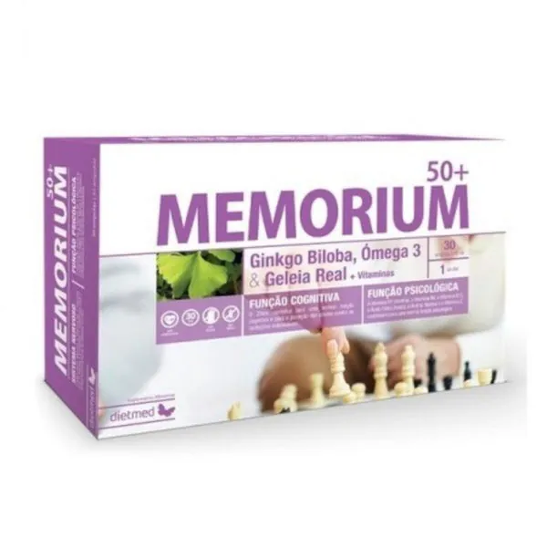 Dietmed Memorium 50+ 30 Ampollas