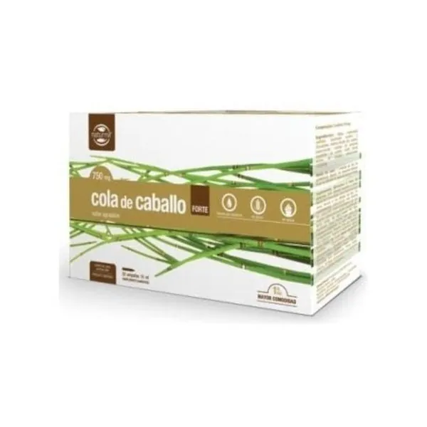 Naturmil Cola de Caballo Forte 750 mg 20 Ampollas