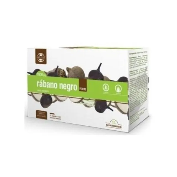 Naturmil Rábano Negro Forte 1000 mg 20 Ampollas