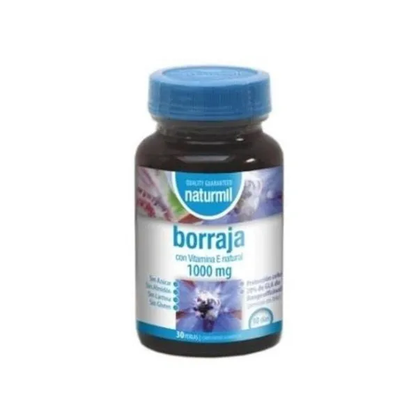 Naturmil Borraja 1000 mg 30 Perlas