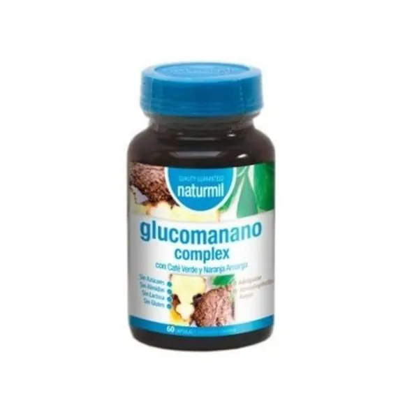 Naturmil Glucomanano Complex 500 mg 60 Cápsulas