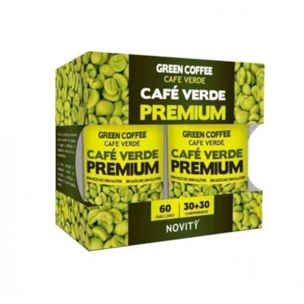 Novity Café Verde Premium Duplo 2x30 Comprimidos
