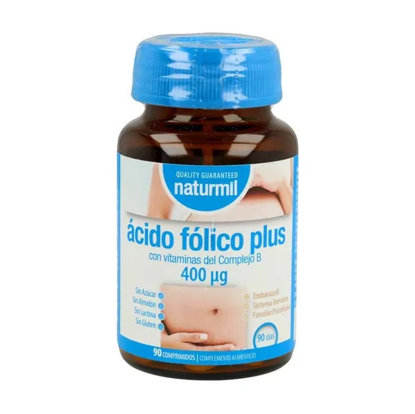 Naturmil Ácido Fólico Plus 90 Comprimidos