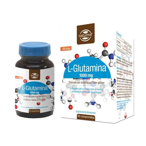 Naturmil L-Glutamina 60 Comprimidos