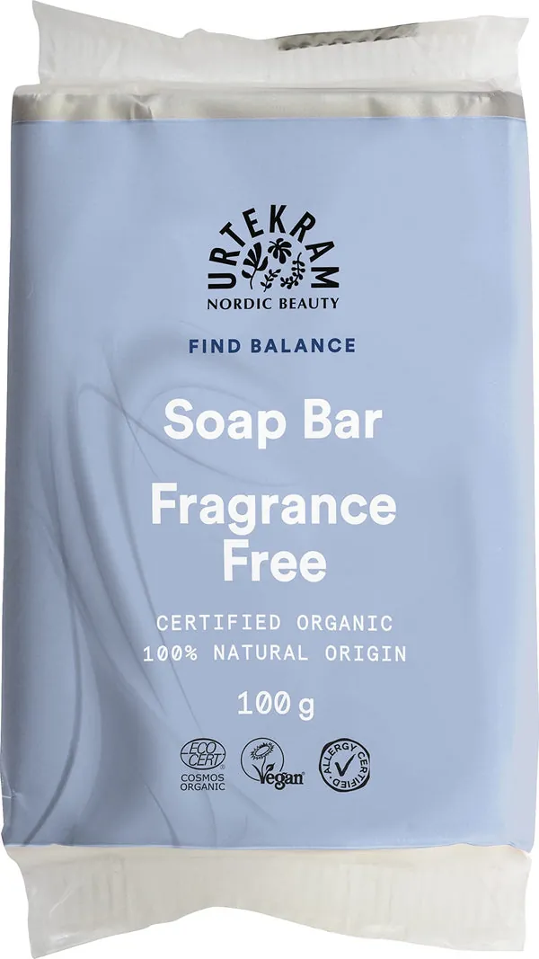 Urtekram Pastilla Jabón Fragrance Free 100G