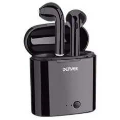 auriculares bluetooth denver inalambricos estuche de carg