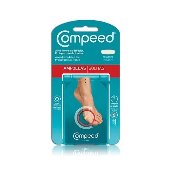 COMPEED Ampollas Pequeñas 6 apósitos