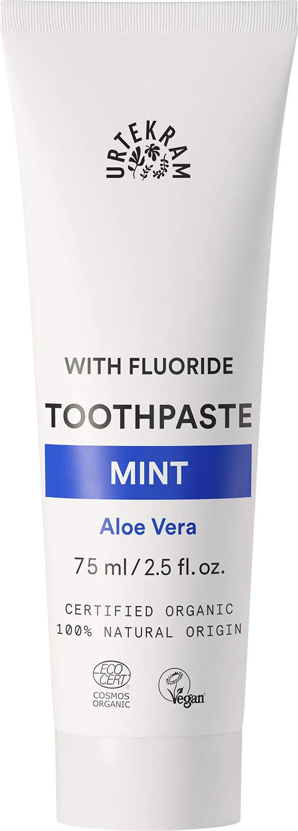 Urtekram Dentífrico Menta Aloe Flúor 75ml