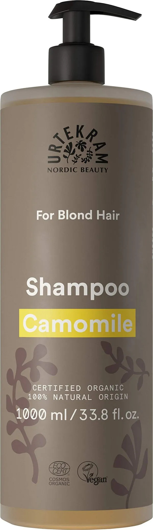 Urtekram Champú Manzanilla Cabello Claro 1 L