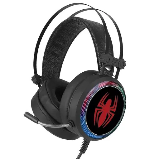 auriculares gaming spider man 001 marvel negro