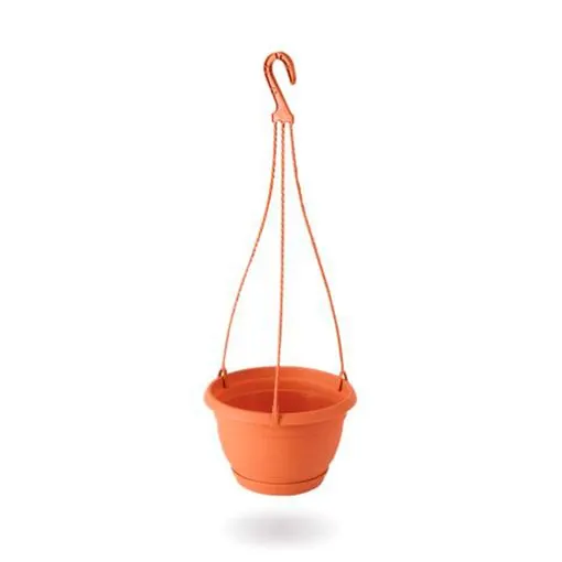 macetero colgante agro 2l 210x210x130mm terracota