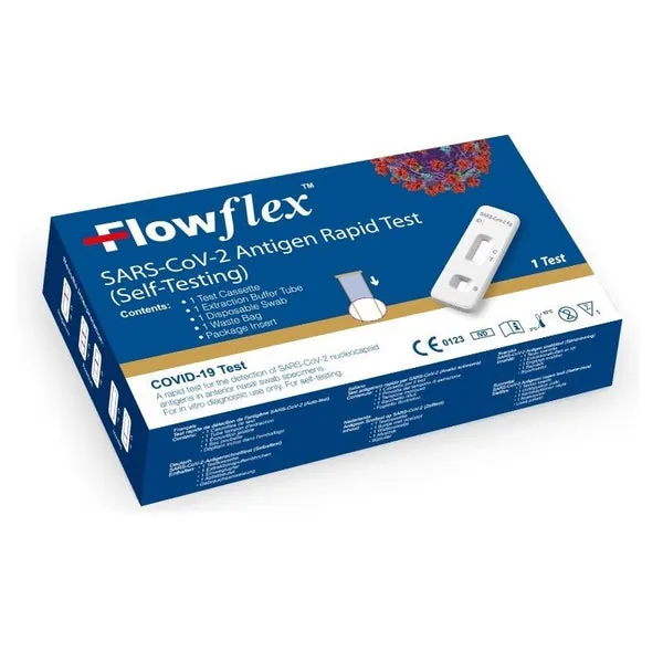 TEST COVID ANTÍGENOS Autodiagnóstico Rápido de COVID-19 Sin Receta - FlowFlex