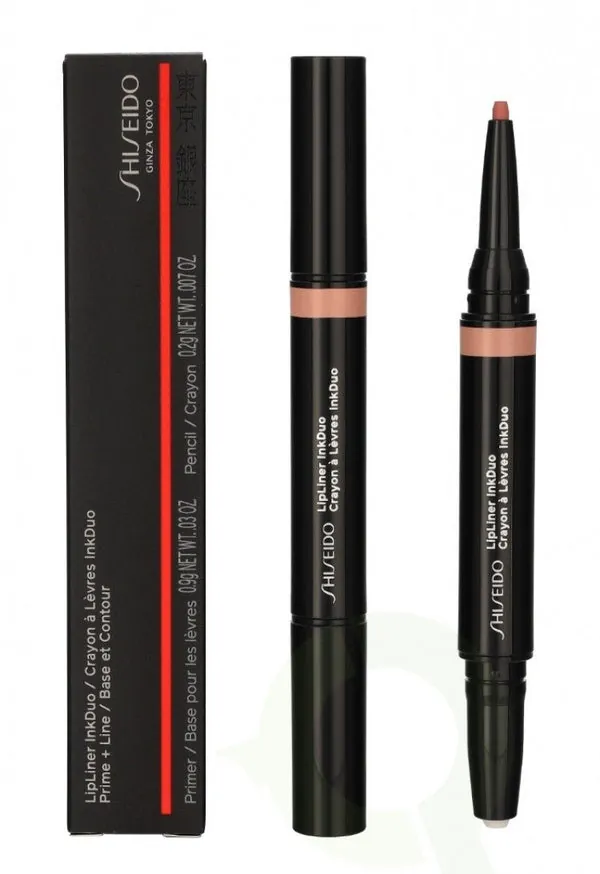 Shiseido Lipliner Ink Duo 01 Bare Lápiz de Labios 1,1g