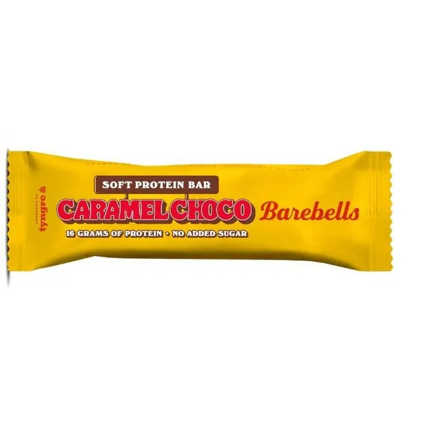 BAREBELLS Soft Caramel Choco Barrita Proteica 55g
