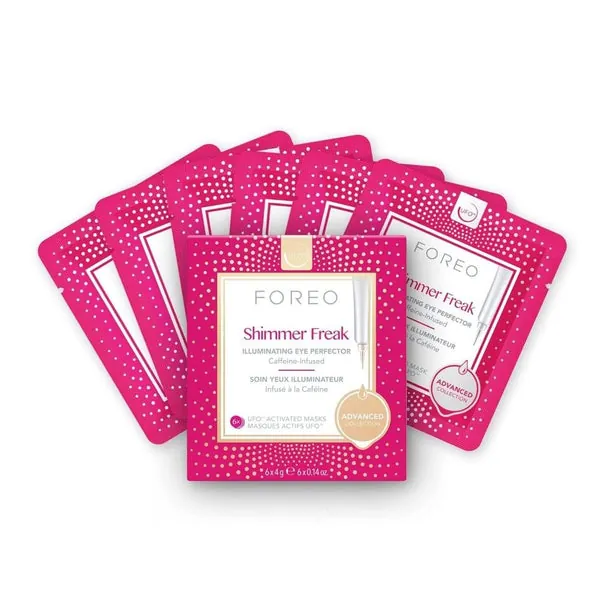 Foreo Mascarillas UFO y UFO 2 Shimmer Freak 6 unidades