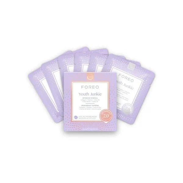 FOREO UFO Mascarillas Youth Junkie 6 uds