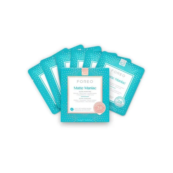 Foreo Máscara Purificante Matte Maniac 2.0 6 Bolsitas