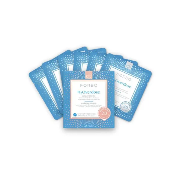 Foreo Mascarilla H2Overdose 6 uds