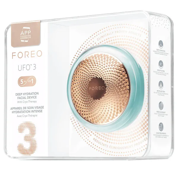 FOREO UFO 3 Dispositivo de Hidratación Facial 5 en 1 Azul Ártico 1 ud
