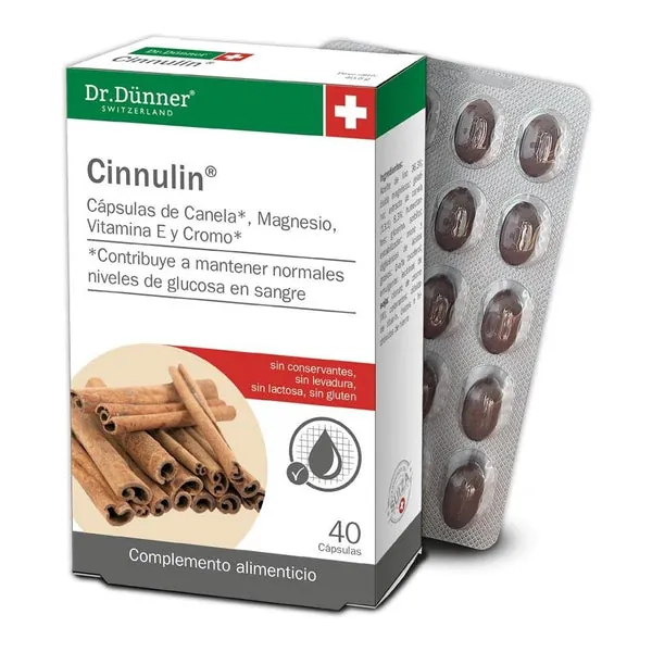 Dr.Dunner Cinnulin 40 Cápsulas
