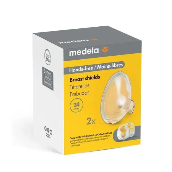 MEDELA Embudo PersonalFit Flex Talla M 24mm 2UDS