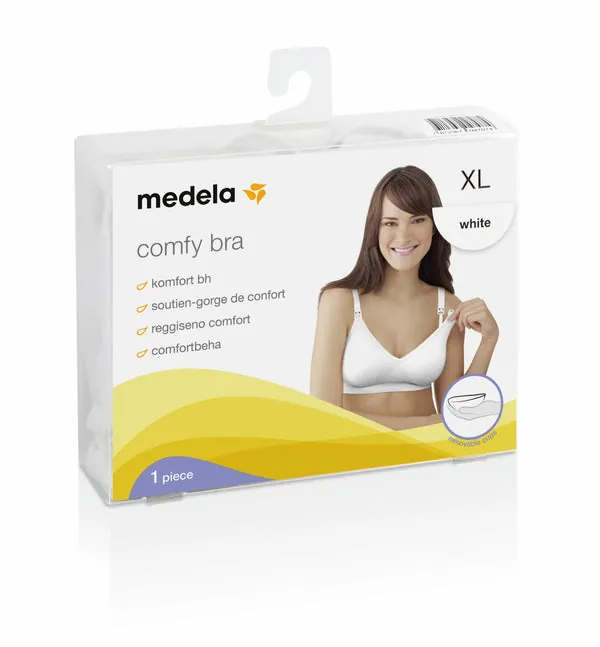 Medela Comfy Bra Tamaño XL Color Blanco