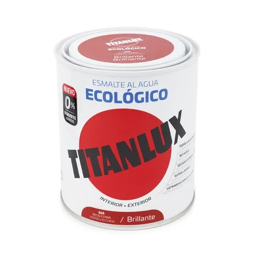 esmalte ecologico al agua brillante titanlux gris perla 750ml