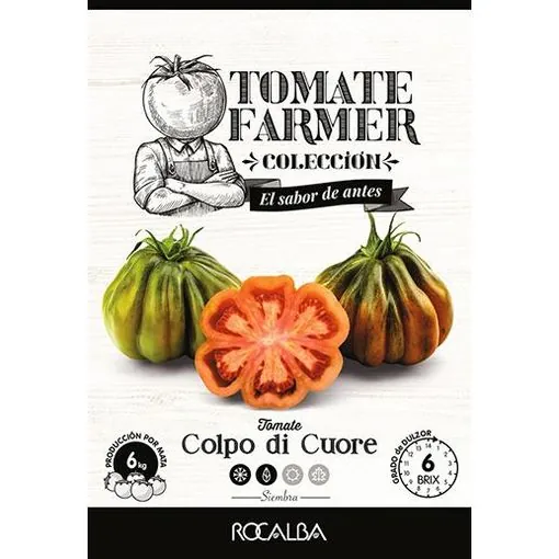 semillas de tomate coleccion colpo di cuore