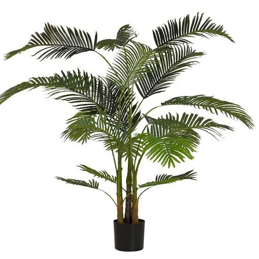 planta artificial plamera areca con maceta 80x80x185 cm