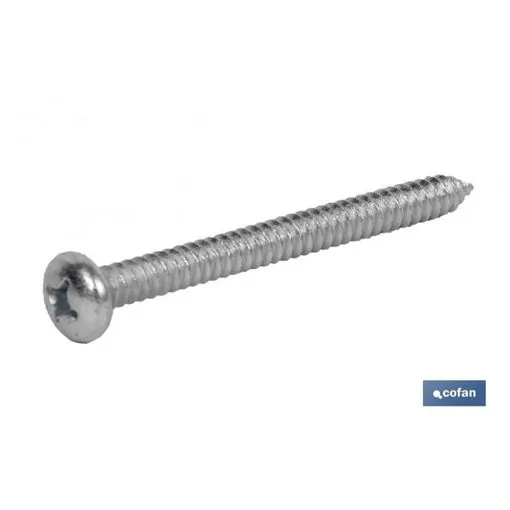 tornillo roscachapa din 7981 ph m 29 x 65 z pack 500 uds