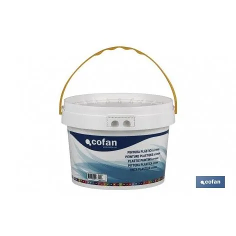 pintura plastica exterior 20 kg blanco