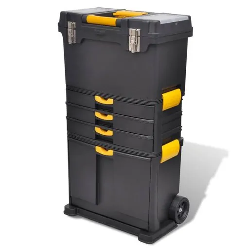 caja de herramientas carrito portatil vidaxl