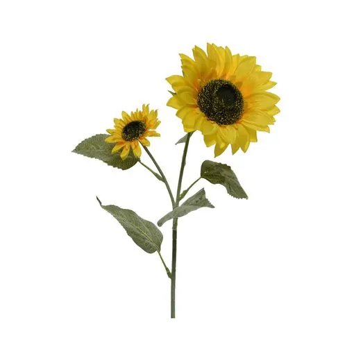 ramo de girasol artificial 10x15x72cm